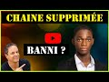 Ibrahim Kamara : Chaine Youtube Supprimée 🔥 Pierre Money 200 Videos supprimées = BANNI ? | Emwald85