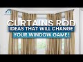 Top 5 versatile curtain rod ideas for stylish window treatments  fixing expert