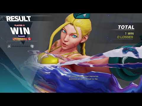 Ranked Forest613's Diamond? Cammy STREET FIGHTER V_20171111134614