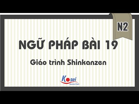 Video Ngữ pháp N2 - Bài 19: Cách đưa ra đánh giá khi so về... - YouTube
