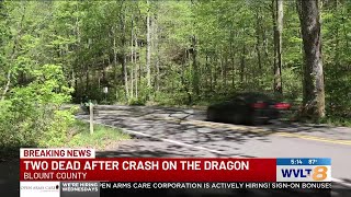 Two dead after crash on Tail of the Dragon, troopers say