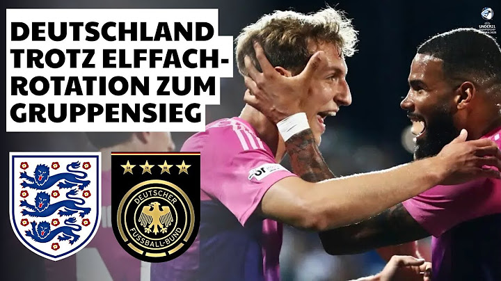 England U21 – Deutschland U21 | Highlights | Vorrunde, 3. Spieltag, U-21-Europameisterschaft 2025