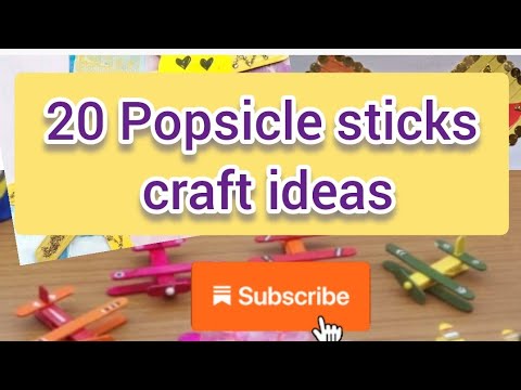 20 Popsicle Stick Crafts and Activities - Mess for Less