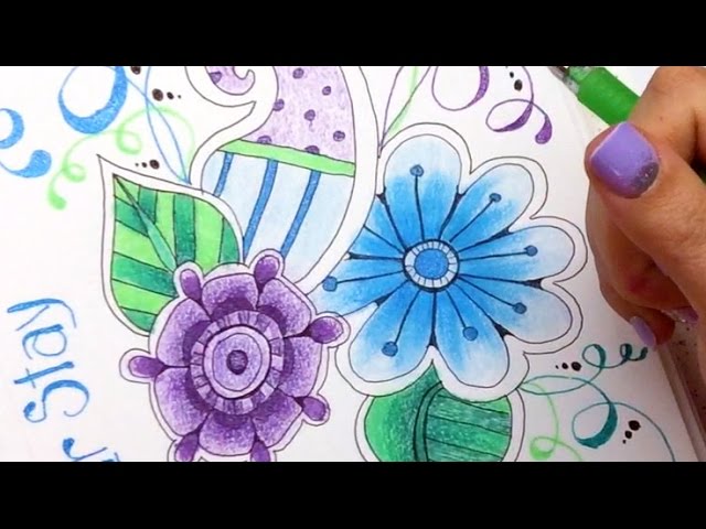 Sharpie Coloring Secrets: Part 6 - How to Get the Chameleon Effect 