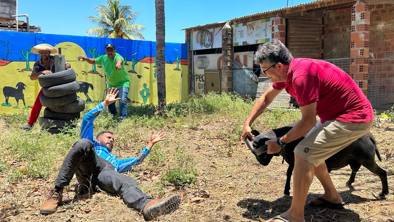 SEU BIU E BIRÓ APRONTAM COM SEU CHICO (Carneiro Chico)