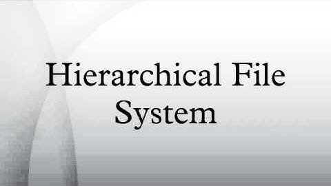 Hierarchical File System