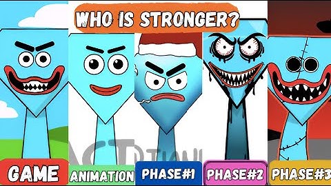 Sprunki OC Diamond from Save The Shapes Game, Animation, Phase1, Phase2,Phase3 Incredibox COMPLETE #