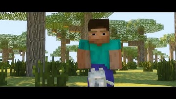 ♫ Beautiful World - A Reversed Minecraft Original Song (Backwards Music Video)