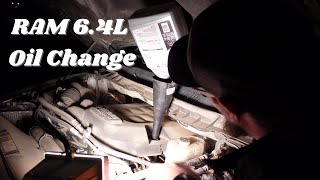 How To Change Your Oil - Ram 2500 6.4L Hemi