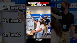 Ranking The Funniest VR Moments Ever😂 #vr #fail #funny #shorts