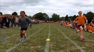Sports day 2015 sprint races