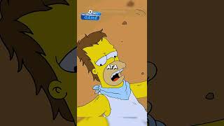 Барт помог Гомеру выбраться 😂 | Симпсоны | #симпсоны#simpsons#мультик#сериал