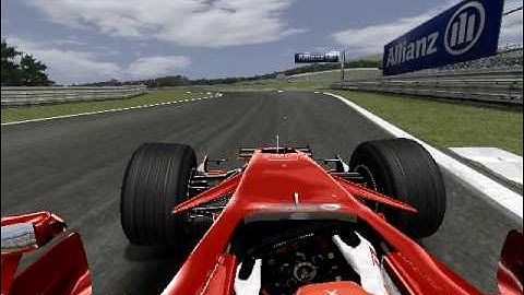 rFactor Michael Schumacher 1:14.445. Hungary GP