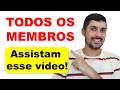 ATENÇÃO!! Todos os MEMBROS DO CANAL!! Assistam esse vídeo! #professorromiltonjunior