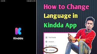 How to Change Language in Kindda App | Change Language | Kindda App screenshot 5