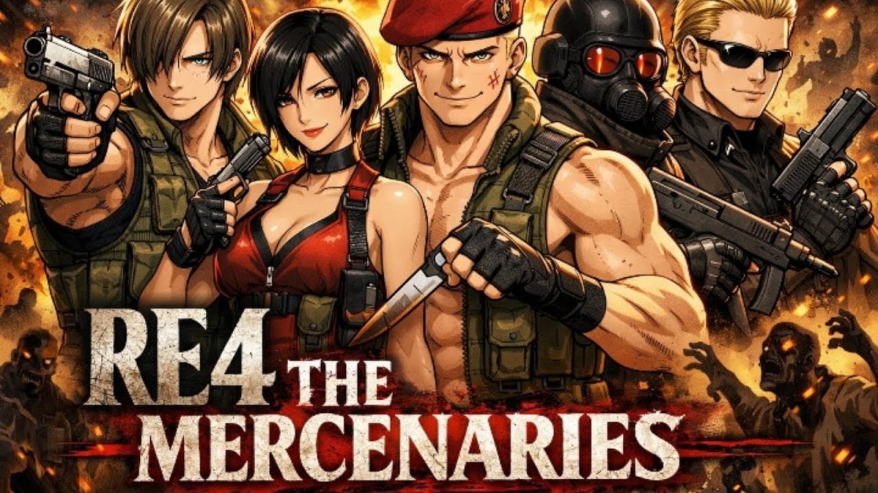 RESIDENT EVIL 4OG - THE MERCENARIES - PASSA TEMPO