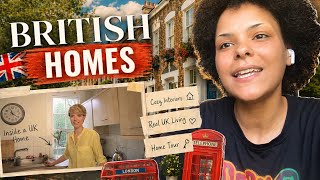 American Girl Reacts| Confusing Things About British Homes 🏠(reupload)