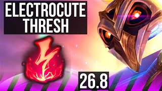 THRESH &amp; Smolder vs JANNA &amp; Ezreal (SUP) | Electrocute | EUW Master | 26.8