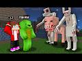JJ And Mikey Found Monster Animals !?