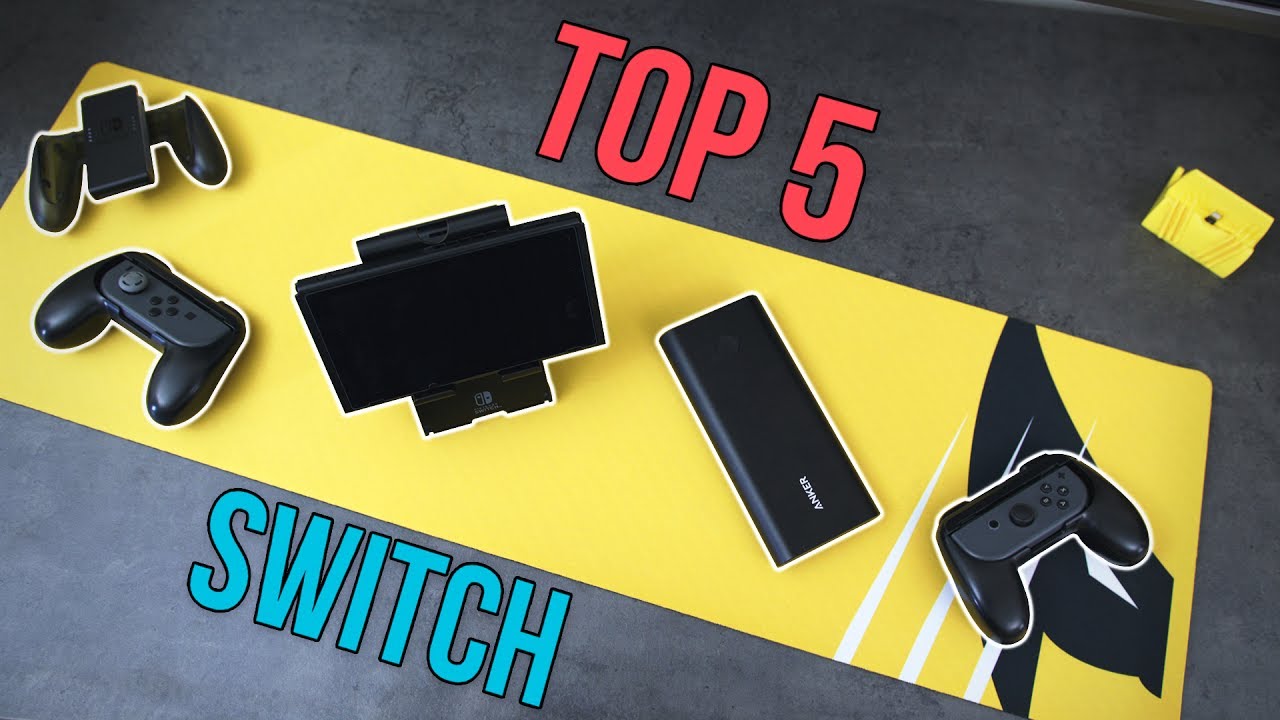 Top 5 Nintendo Switch Accessories YouTube