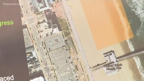 Beach replenishment project begins soon; New interactive map helps tourists navigate massive project