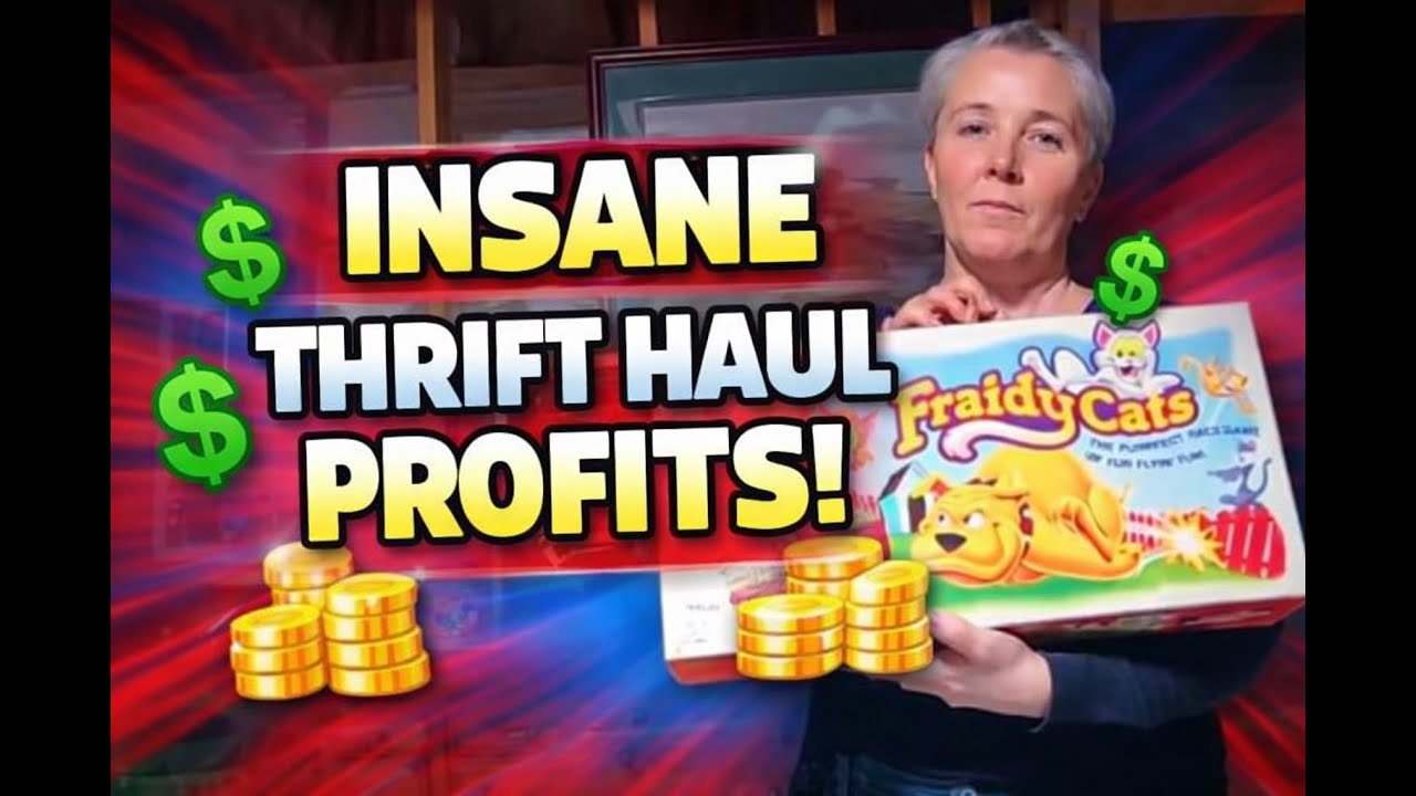 Puzzles and Munchinks?  INSANE Thrift Haul Profits 💰 Estate Sales, Yard Sales & eBay Flips