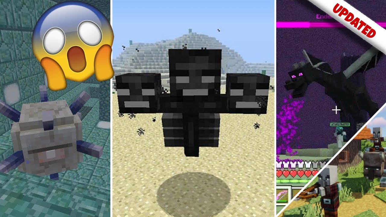 Minecraft: All Bosses (Updated) - YouTube