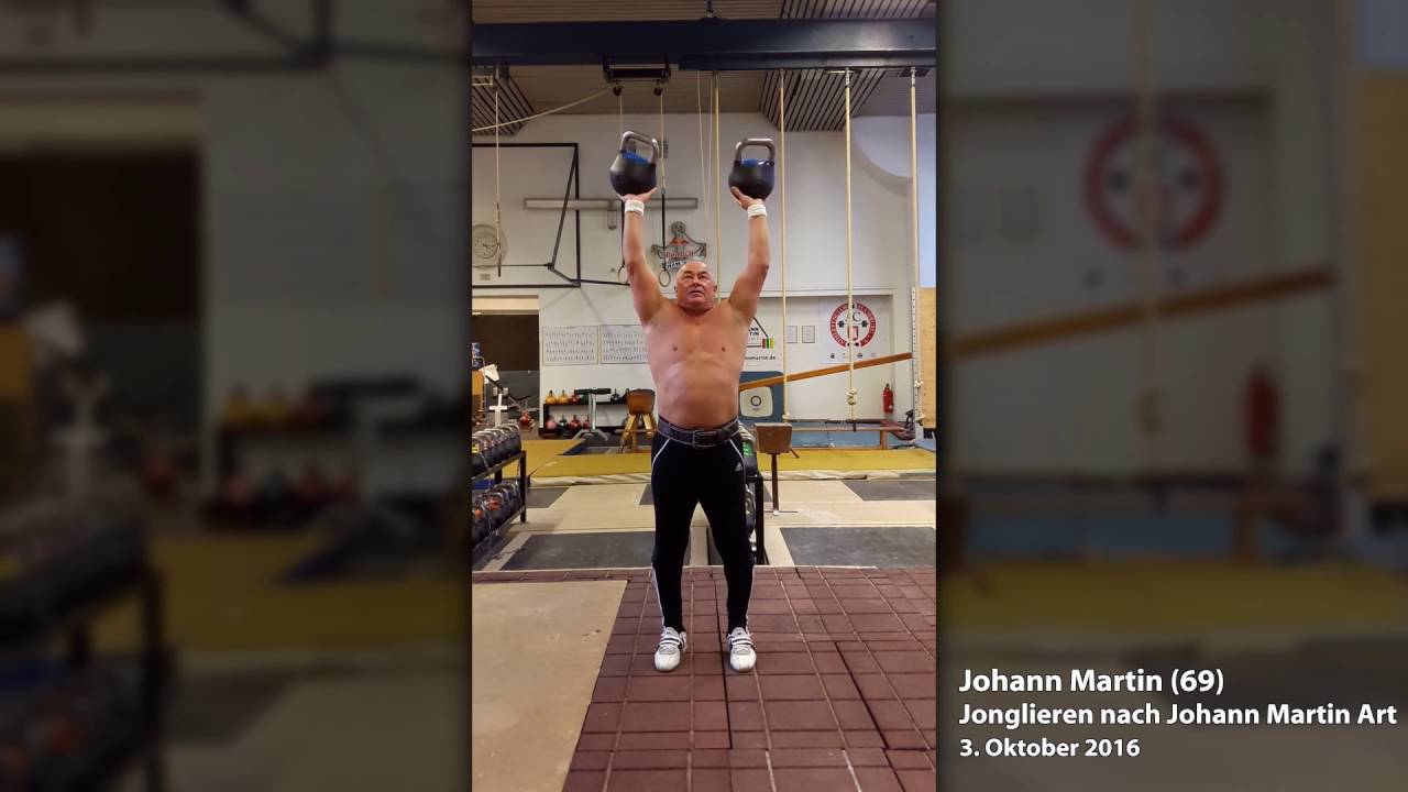 Johann Martin Trainingseinheit Kettlebell Jonglieren nach JM Art 3.10.