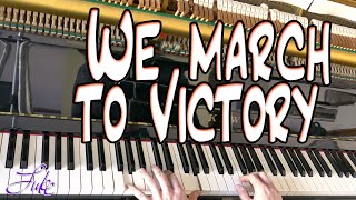 We March We March ro Victory / Joseph Barnby &amp; Gerard Moultrie • solo piano hymn played by Luke Wahl
