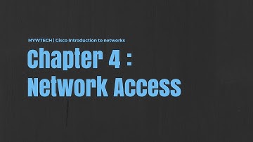 Cisco ITN | Chapter 4 | Network Access | Nederlands