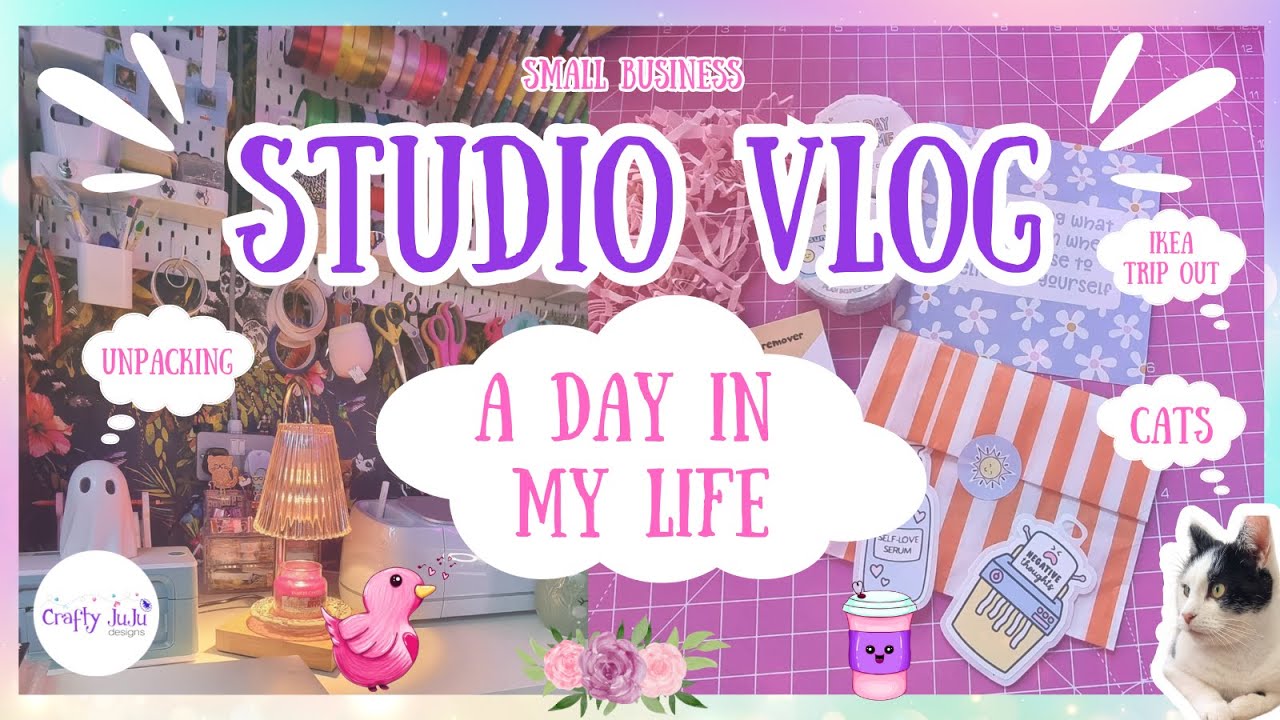 STUDIO VLOG #34 A Day In My Life - Come Spend The Day With Me & See ...