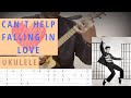 Ako Zahrať - Can&#39;t Help Falling In Love ❤ [Ukulele Tutorial]