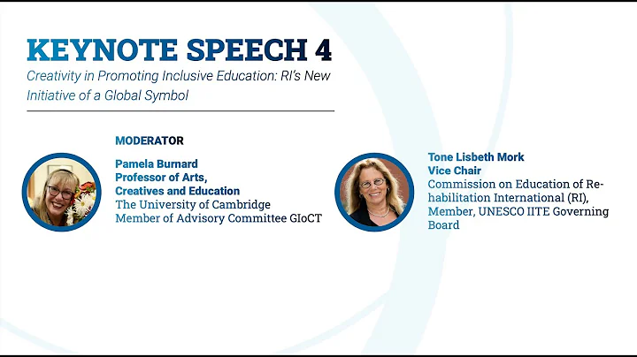 Keynote 4, Creativity Promoting Inclusive Education | CES 2025, UNESCO Paris