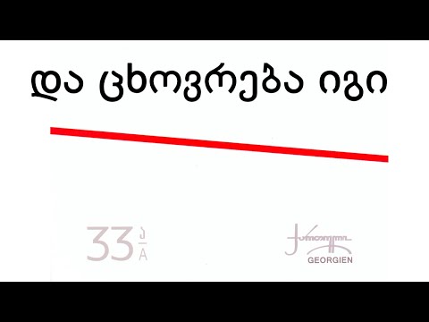 ნიაზ დიასამიძე \u0026 33ა - და ცხოვრება იგი / Niaz Diasamidze \u0026 33a - Da Tskovreba Igi