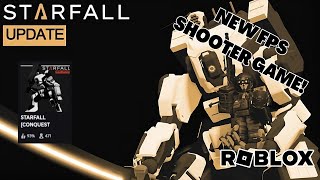 NEW ROBLOX FPS SHOOTER GAME! Starfall First Look