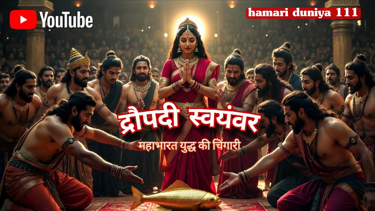 द्रौपदी स्वयंवर महाभारत युद्ध की चिंगारी 