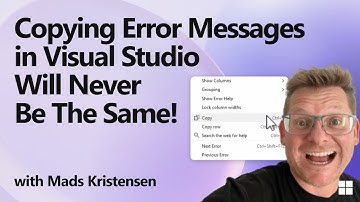 Copying Error Messages in Visual Studio Will Never Be The Same!