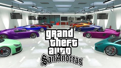 GTA V Garage Mod In GTA San Andreas - GTA Sa Big House