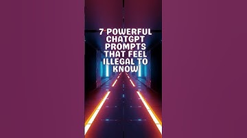 7 Secret ChatGPT Prompts That Feel Illegal to Know (But Actually Work!)