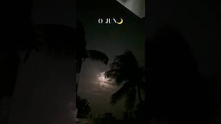 Night sky | Moonlight | #moonlight #peacefulevening #fagun #guwahati