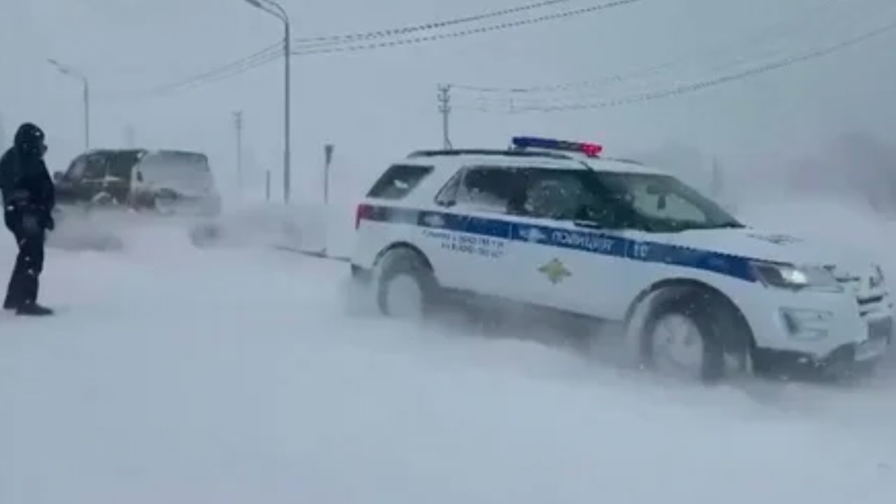Ледяная буря ворвалась в Приморье с приграничных районов Китая. Владивосток накрыло снегом