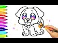 gonfio 19+ Simple Dog Coloring Pages PNG reflective
