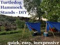 Turtledog Hammock Stands DIY - Cross County Construction