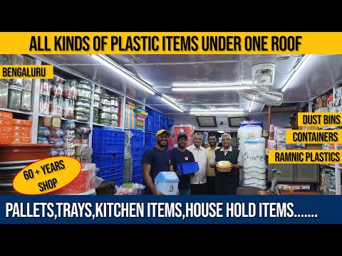 Chikpete bangalore wholesale and retail plastic items|household items,storage