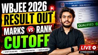 🚨WBJEE 2026 RESULT LIVE✅ | WBJEE Result 2026 | WBJEE 2026 Marks vs Rank #wbjee #wbjee2026