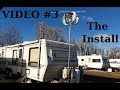 Lantern VAWT Wind Turbine installed on JAYCO RV camper