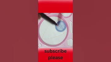 How many circles were drawn? Design ruler Retro Design Tin Drawing Set #2024 #shorts #Spirograph