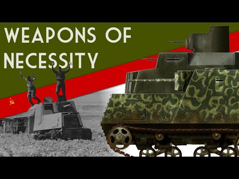 Tractors To Tanks | Improvised Soviet Vehicles Of 1941 Feat. @patchbits