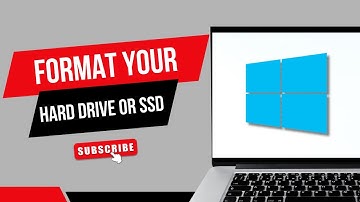 HOW TO FORMAT HARD DRIVE OR SSD IN WINDOWS - FULL GUIDE