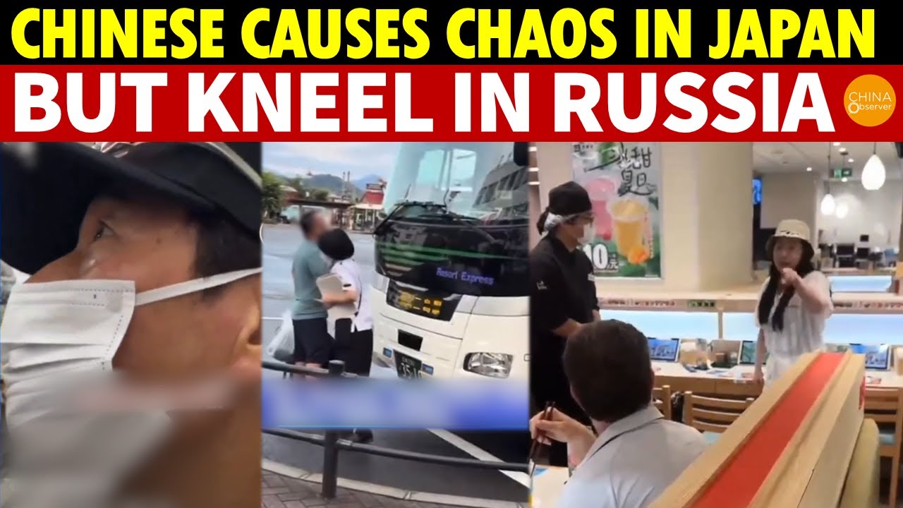 Chinese Think the World Revolves Around Them, Arrogant in Japan, but Doomed in Russia